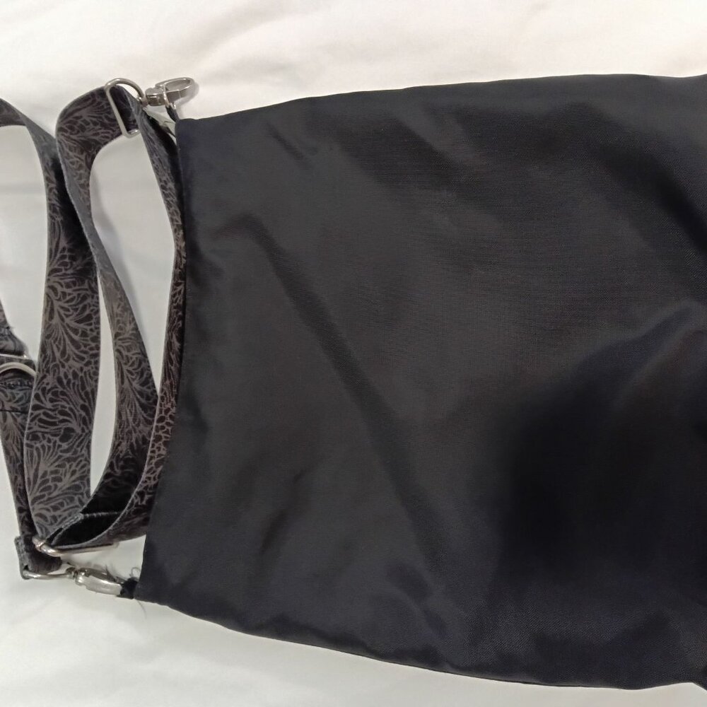 Black Cross Body Bag with Removable Guitar Strap